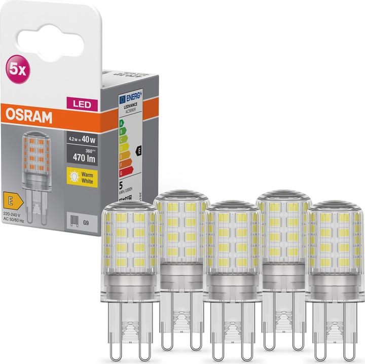 Produktbild Osram Led Base Pin G9 (G9, 4.20 W, 470 lm, 1 x, E)