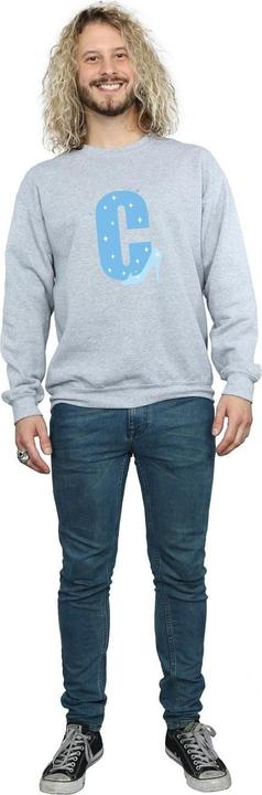 Actual product image Disney Mens Alphabet C Is For Cinderella Sweatshirt (L)