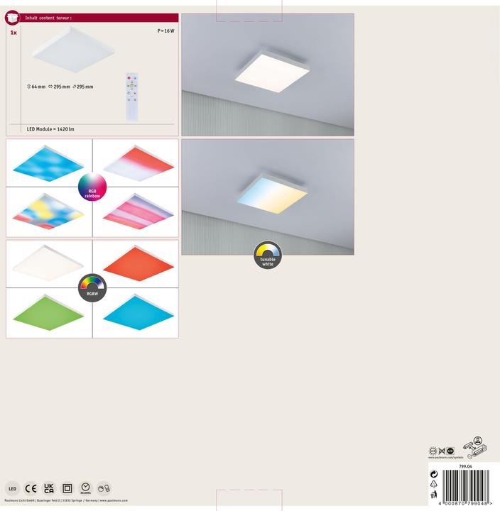 Image du produit Paulmann Verlora Rainbow (1420 lm)