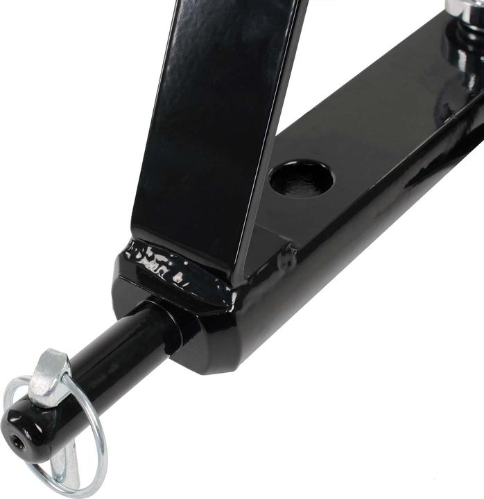 Actual product image Wiltec Tractor rail 610mm three-point hitch drawbar ball head anti-twist