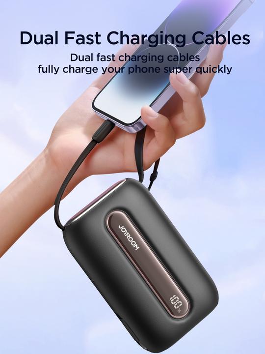 Immagine prodotto Joyroom PowerBank JR-L012 Plus 22.5W 20000mAh (nero) (20000 mAh, 22.50 W)