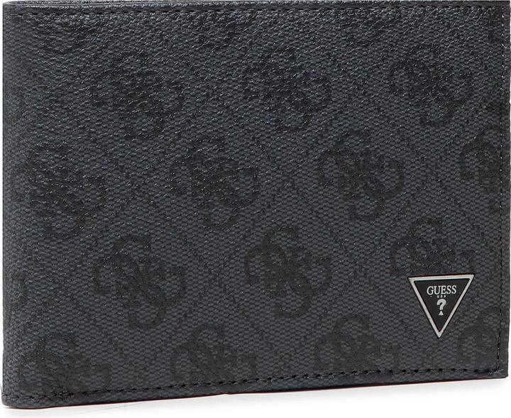 Actual product image Guess Vezzola, Textile Wallet, SMEVZLLEA20, Black, For Men