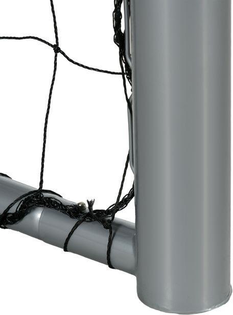Image du produit Swisshandel24 Fussballtor mit PE-Netzgewebe, Fussball-Tor für Kinder und Erwachsene, Stahl, Grau