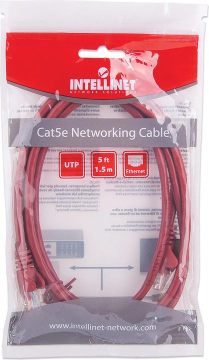 Immagine prodotto Intellinet Cavo patch (U/UTP, CAT5e, 1.50 m)