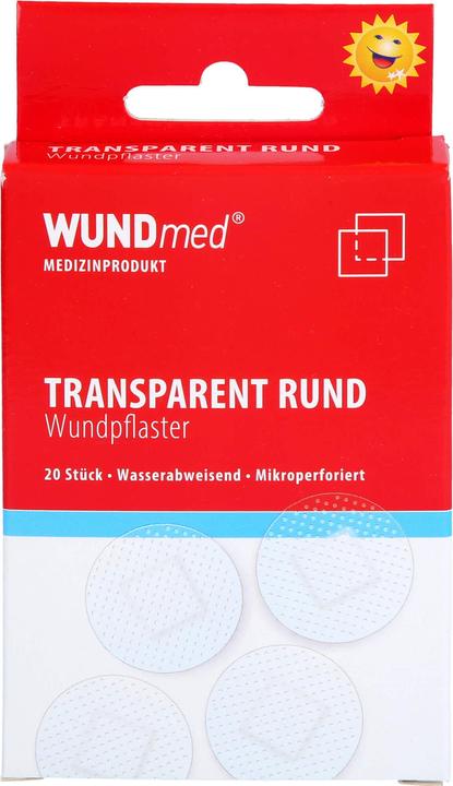 Image du produit Axisis WUNDmed Pansement adhésif rond transparent Ø 2,5 cm, 20 pièces (20 x)