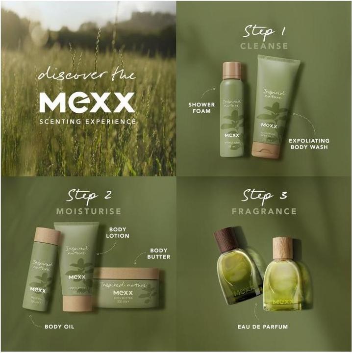 Produktbild Mexx INSPIRED Nature Körperöl 100 ml (Körperöl, 100 ml)