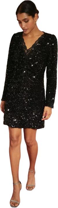 Immagine prodotto Dorothy Perkins Mini accappatoio con paillettes e dettagli in dentello per donne/femmine (40)