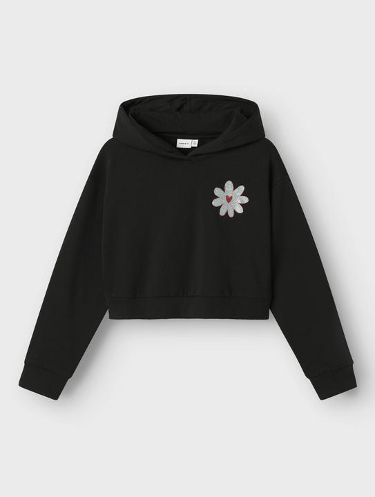 Actual product image Name it Nkfkory Ls Crop Boxy Swe Wh Bru Ps Noos (146)