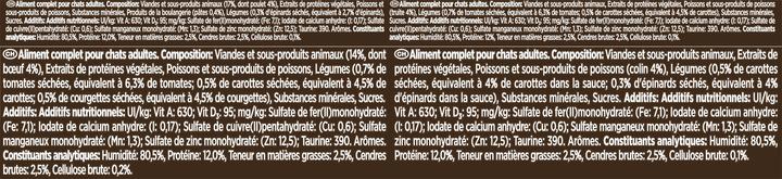 Immagine prodotto Gourmet à la carte (Adulto, 4 pz., 85 g)
