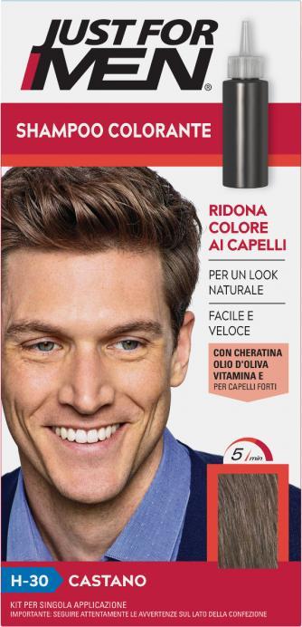 Produktbild Vari Just For Men Chestnut Color Shampoo for Men