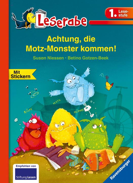 Produktbild Ravensburger Achtung, die Motz-Monster kommen! (Deutsch, Susan Niessen, Betina Gotzen-Beek)