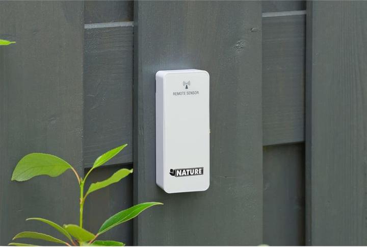 Produktbild Nature Wetterstation Digital H14x8,5x3 cm Weiss Barometer Hygrometer