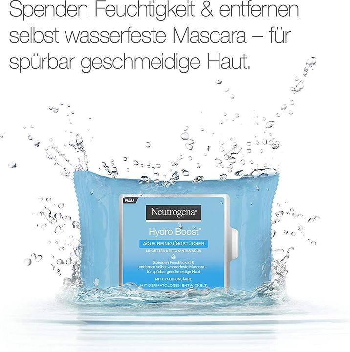 Image du produit Neutrogena Lingettes nettoyantes Aqua (Chiffons de nettoyage, 0 ml)