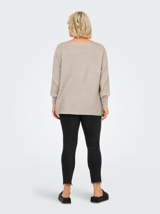Produktbild Only Curvy einfarbiger Strickpullover (L)