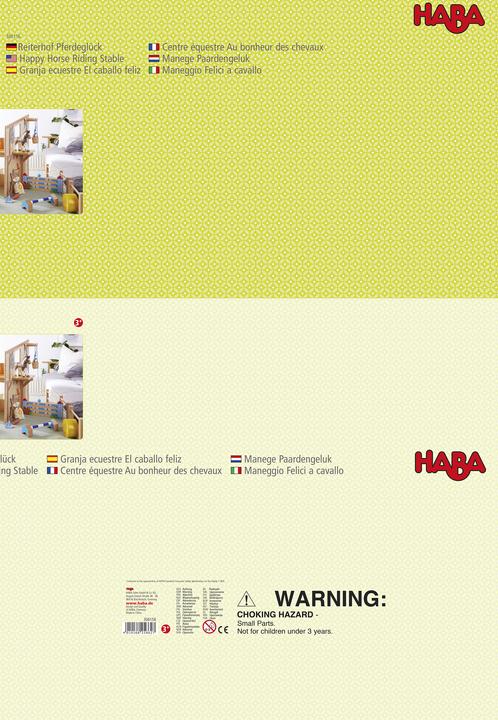 Nutritional values and ingredients Haba Riding farm horse happiness