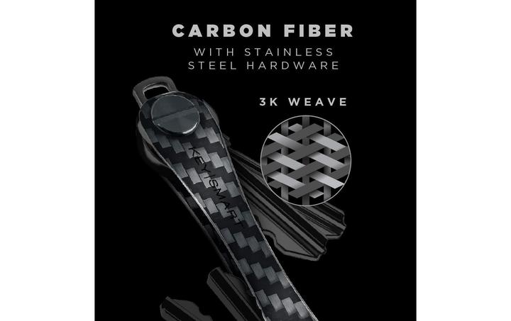 Actual product image Key Smart Keysmart Carbon Fibre 3k edition