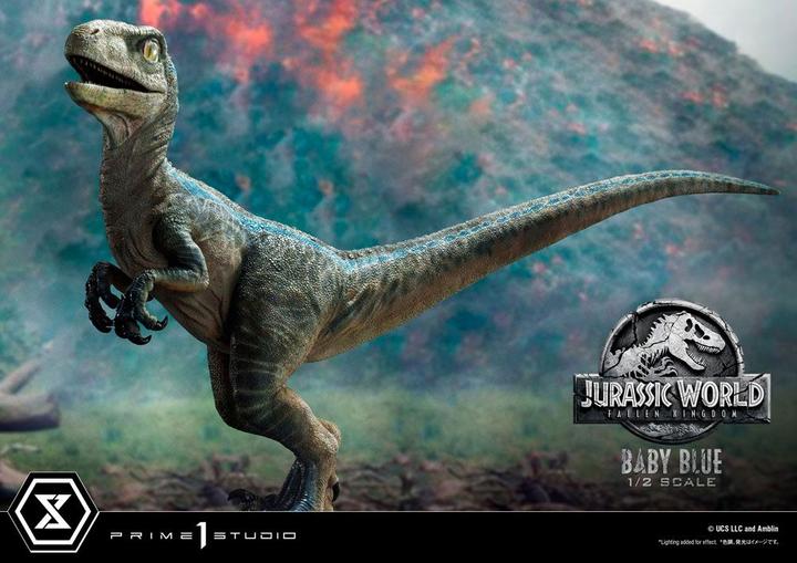 Produktbild Prime 1 Studio Jurassic World: Fallen Kingdom statuette Prime Collectibles 1/2 Baby Blue 34 cm
