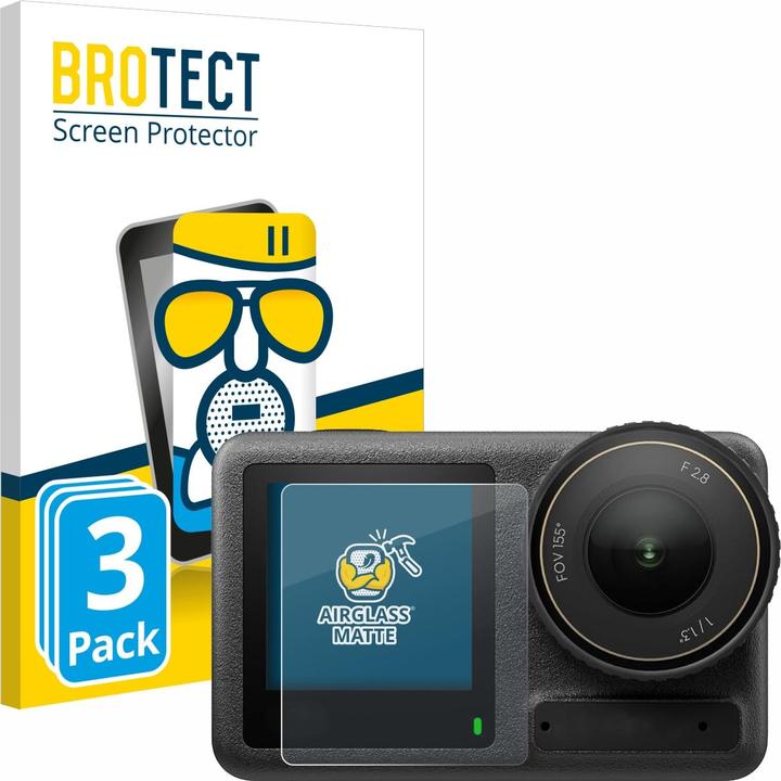 BROTECT AirGlass Panzerglasfolie Matt (Osmo Action 4)