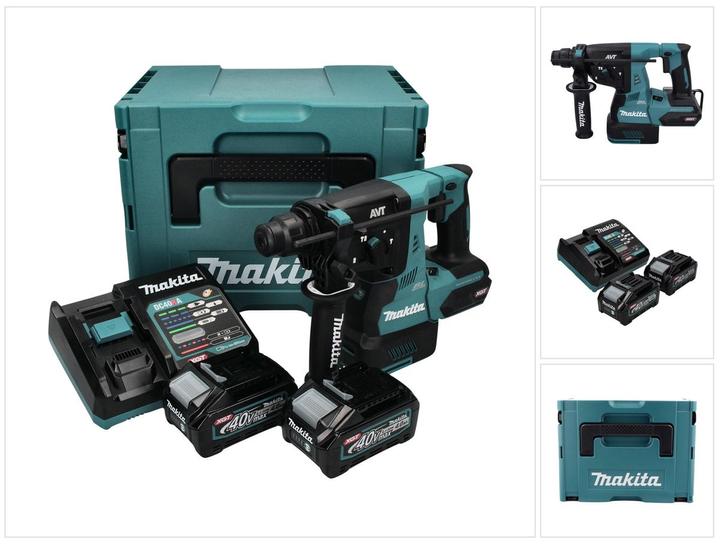 Makita 40V Akku-Kombihammer SDS+ HR003GM201 (Akkubetrieb)