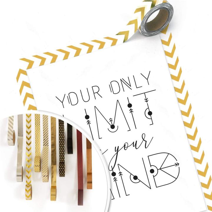 Produktbild Trenddeko Your only Limit is your Mind (30 x 40 cm)