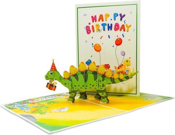Actual product image MU Classic 3D pop-up dinosaur (1 pcs.)