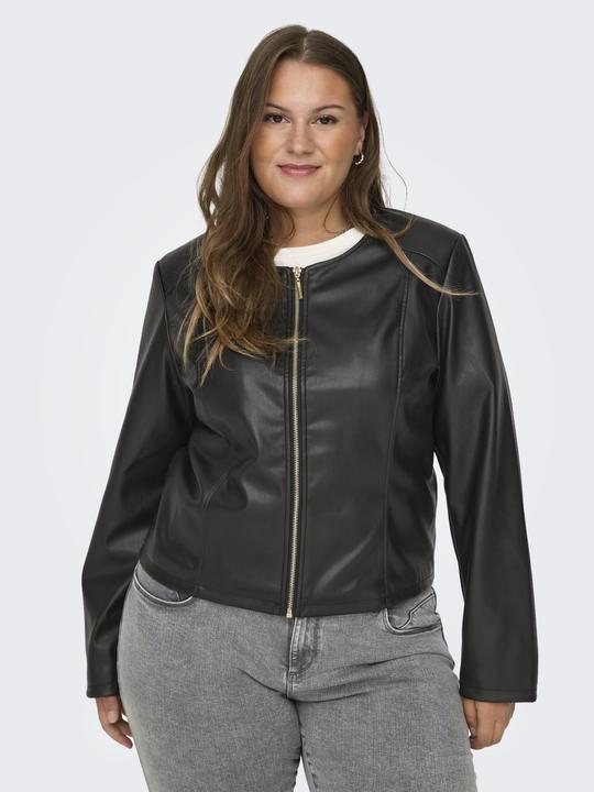 Produktbild Only Bandkragen Curve Jacke Kunstlederjacke (48)