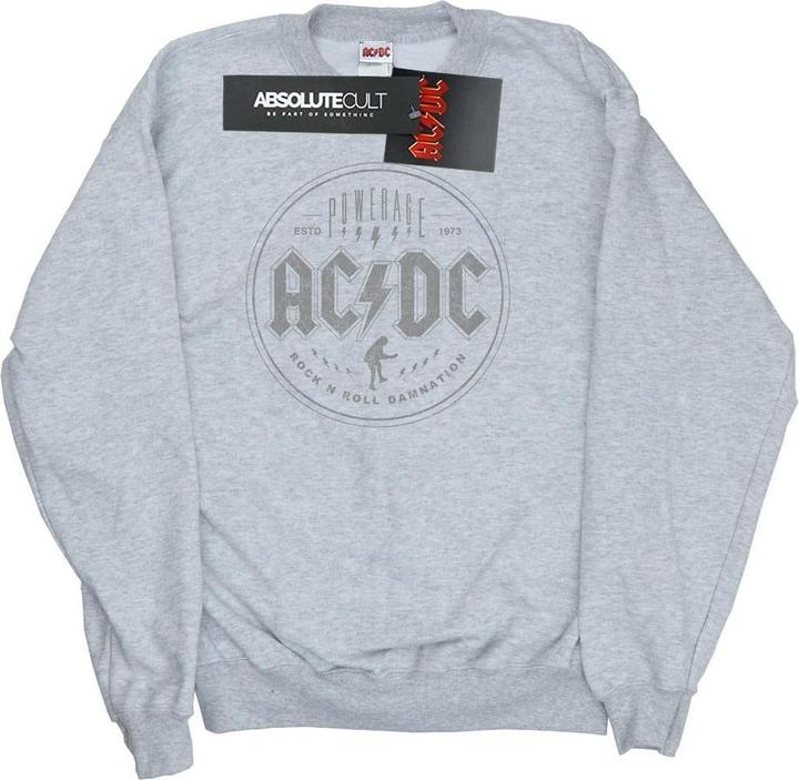 AC/DC Rock N Roll Damnation Black Sweatshirt Mädchen