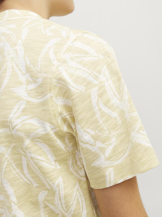 Actual product image Jack & Jones Jorlafayette Aop Tee Ss Crew Neck Jnr (140)