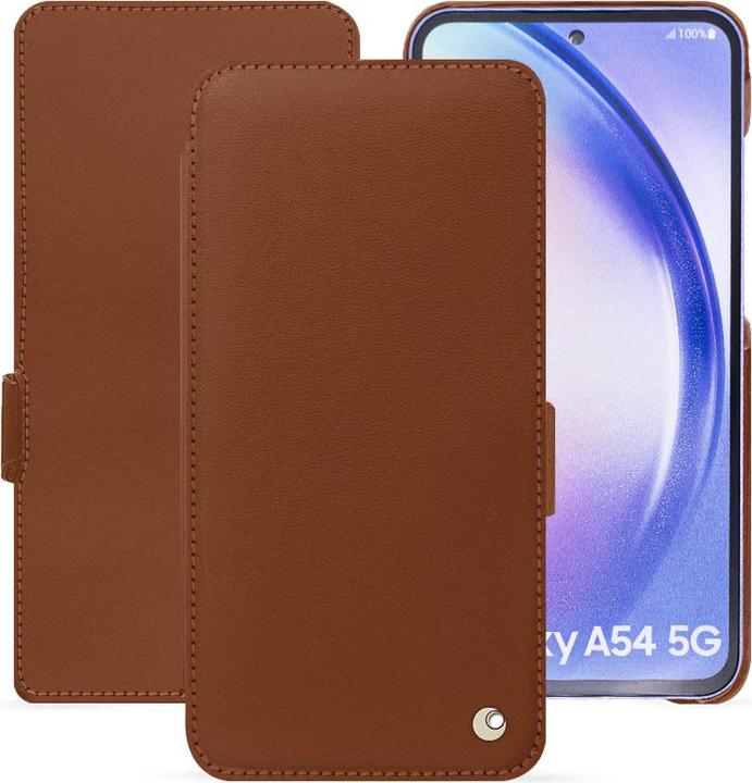 Actual product image Noreve Horizontal leather flap shell (Samsung Galaxy A54 5G)