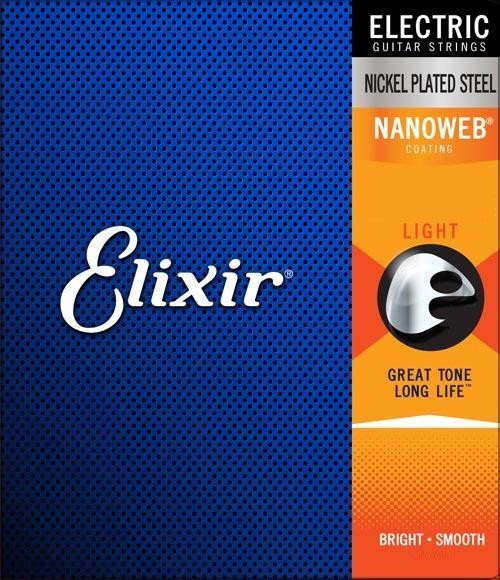 Actual product image Gore Wear Elixir 12062 Nanoweb Elec. 8L 010/074 (8 x, Guitar, 0.04")
