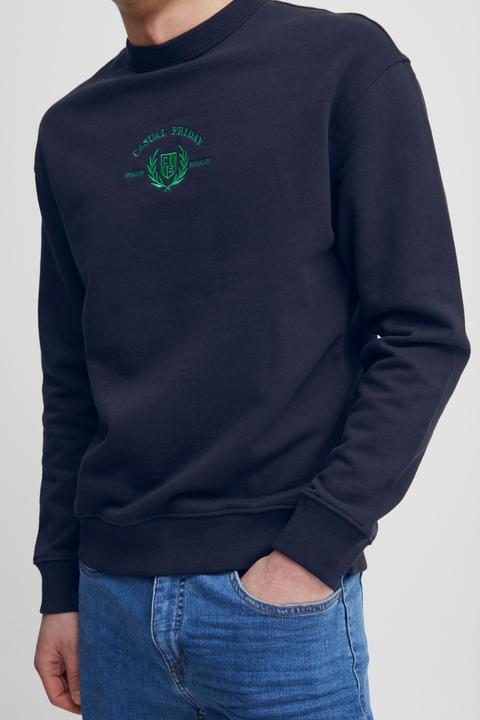 Immagine prodotto Casual Friday CFSage - Felpa rilassata con ricamo - 20504729 (L)