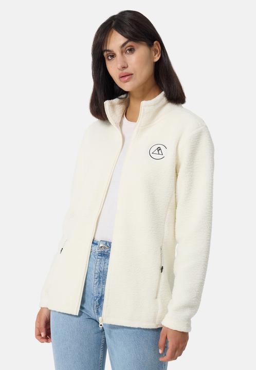 Cash-Mere Retro-Fleece-Jacke aus recyceltem Polyester