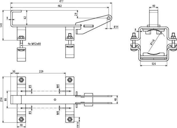 Produktbild Dehn 900913 DCU 2 YPV 1100 1M 2S GAK im (Sonstige)