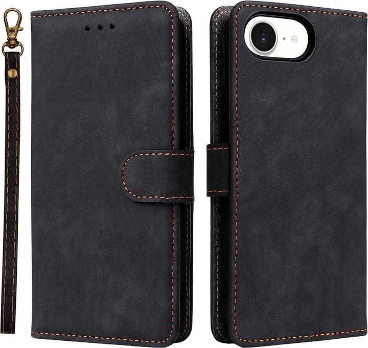 Actual product image Cover-Discount iPhone 16e - Ledertasche mit RFID Blocker (Apple iPhone 16e)