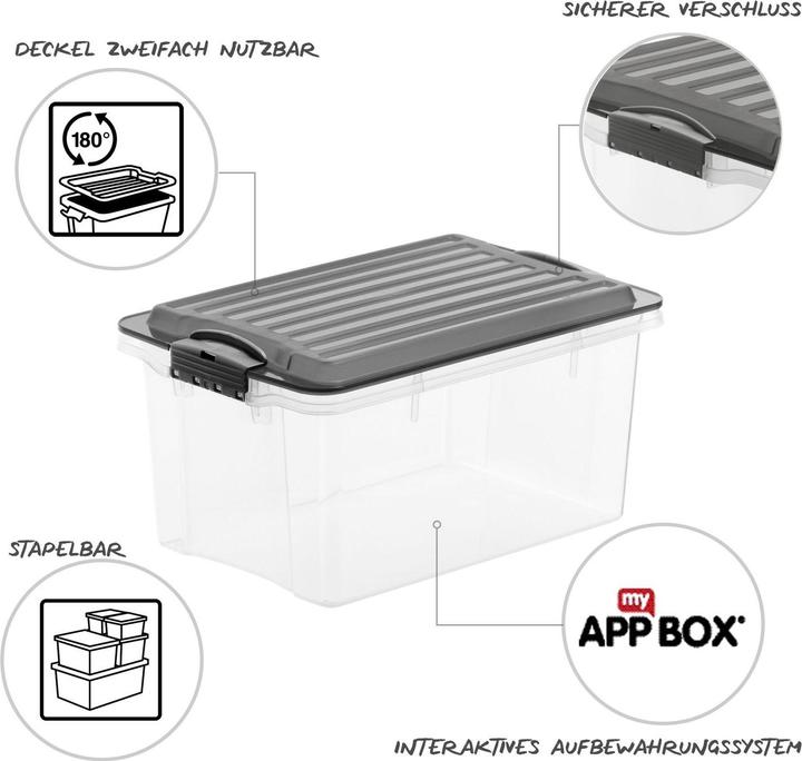 Actual product image Rotho Compact (27 x 18.5 x 15 cm, 4.50 l)