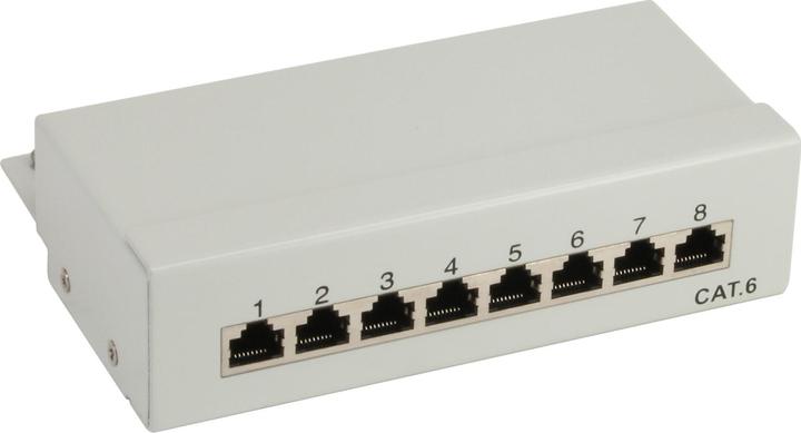 Produktbild InLine Patchfeld Cat.6 8-fach