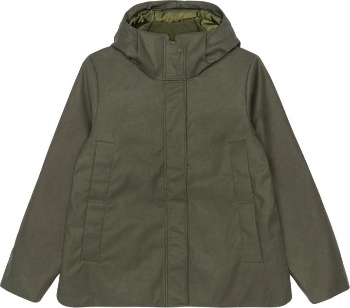 Selfhood Kurzer Parka mit Kapuze, Damen