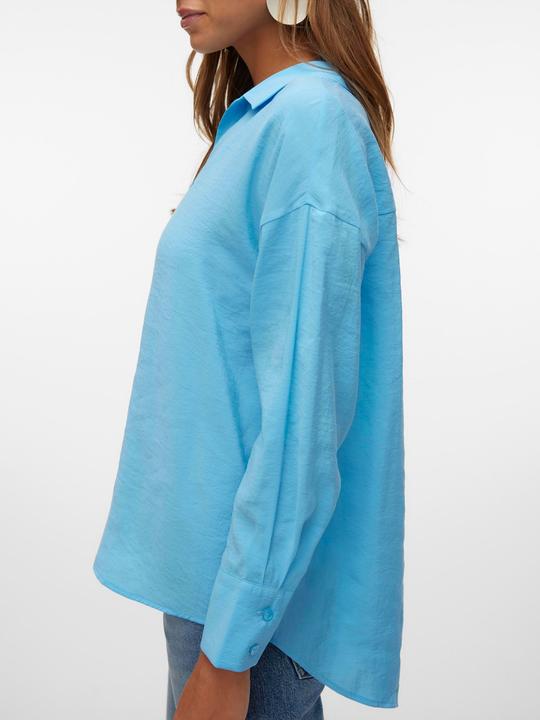 Image du produit Vero Moda VMQUEENY L/S OVERSIZED SHIRT EXP GA Chemise (XS)