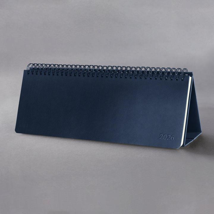 Produktbild Sigel Tisch-Querkalender Conceptum 30 x 14,3cm, 2026, Blau (Englisch, Französisch, Niederländisch, Deutsch)