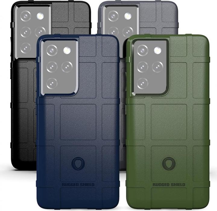 Actual product image Screenguard Samsung Galaxy S21 Ultra Rugged Shield Cover (Samsung Galaxy S21 Ultra)