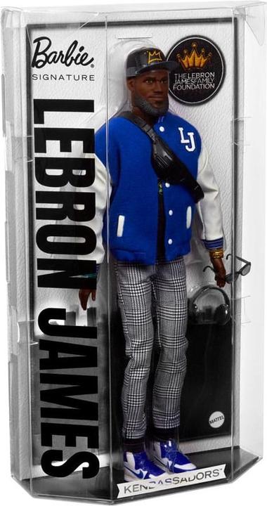 Actual product image Mattel Barbie Signature Le Bron James