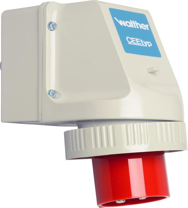 Image du produit Walther Werke WAL 618406 Connecteur mural 16A 4P 400V 6h IP67