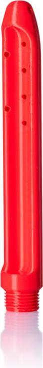 Produktbild XTRM Analdusche O-Clean rot mit seitlichem Wasserstrahl