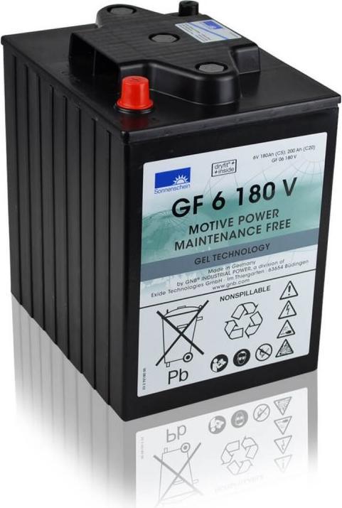 Actual product image Sonnenschein GF 06 180 V GEL battery (6 V, 200 Ah)