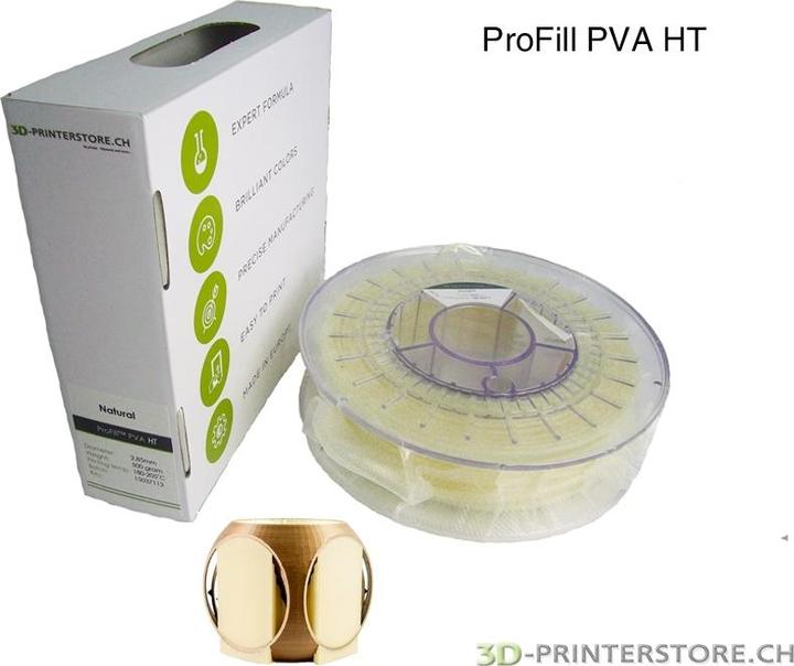 3d-printerstore.ch PROFILL Filamento PVA HT 0,5kg 2,85mm (PVA, 2.85 mm, 500 g)