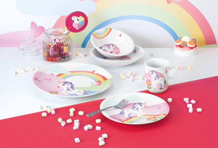 Actual product image Seltmann Compact Mein kleines Einhorn Kindergeschirr Set