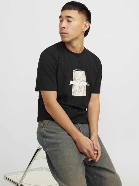 Image du produit Jack & Jones Jcotarmac Camo Front Tee Ss Crew Neck Ln (M)