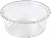 Image du produit MultiLine Baeger Deli pot 250 ml Ø116x40 mm rond RPET Transparent,12 x 80 pc/krt