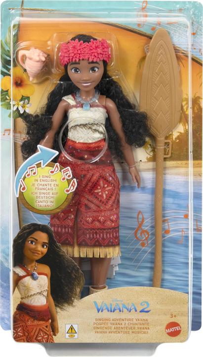 Produktbild Disney Princess Disney Vaiana 2 Singende Abenteuer Vaiana Puppe (D, E, I, F)
