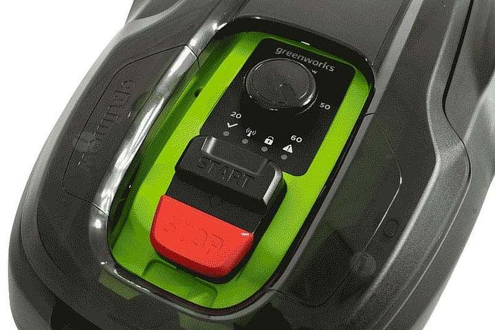 Actual product image Greenworks Robotic lawnmower OptiMow 4 (450 m²)